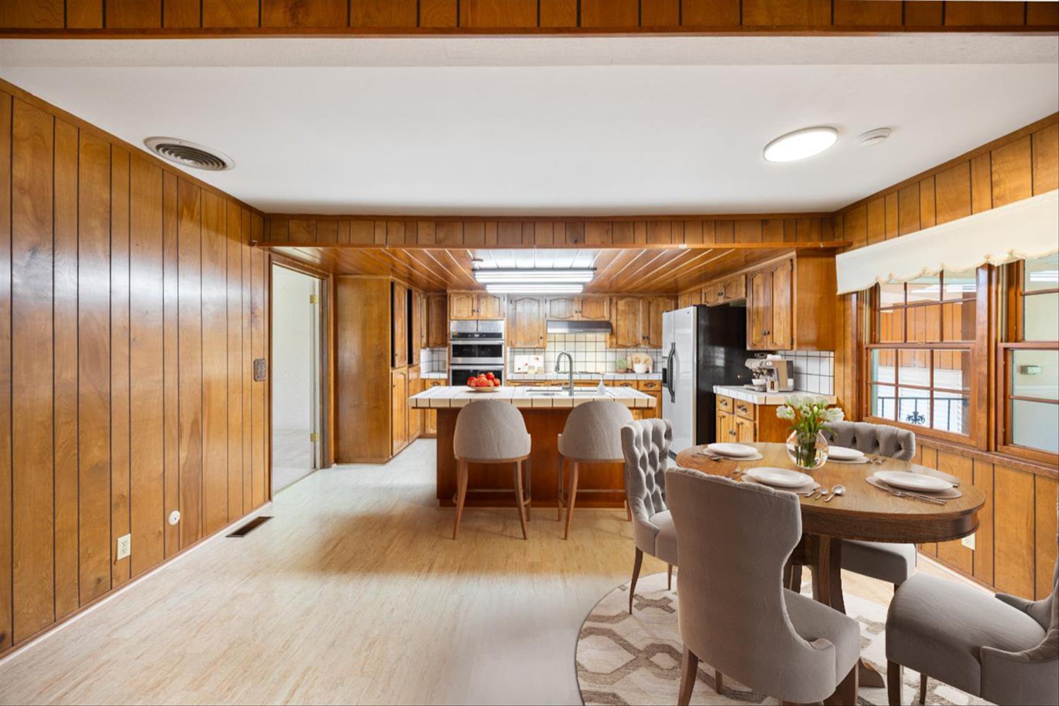 1786 Le Bec Court Lodi, CA 95240 - Photo 13 of 65 a view of a dining room with furniture window and outside view