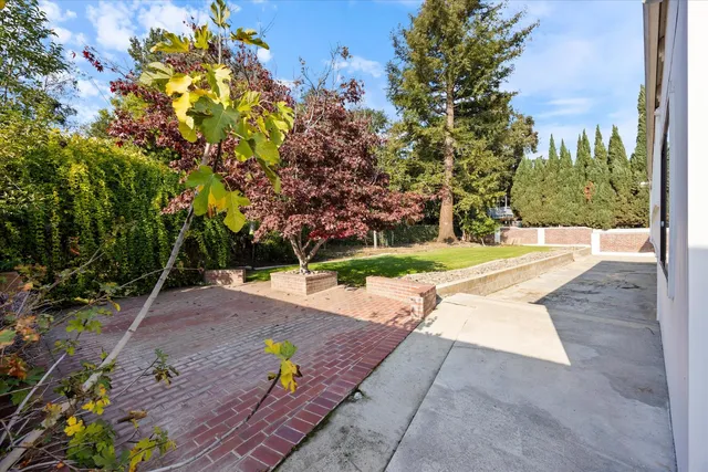 a view of a house with a swimming pool