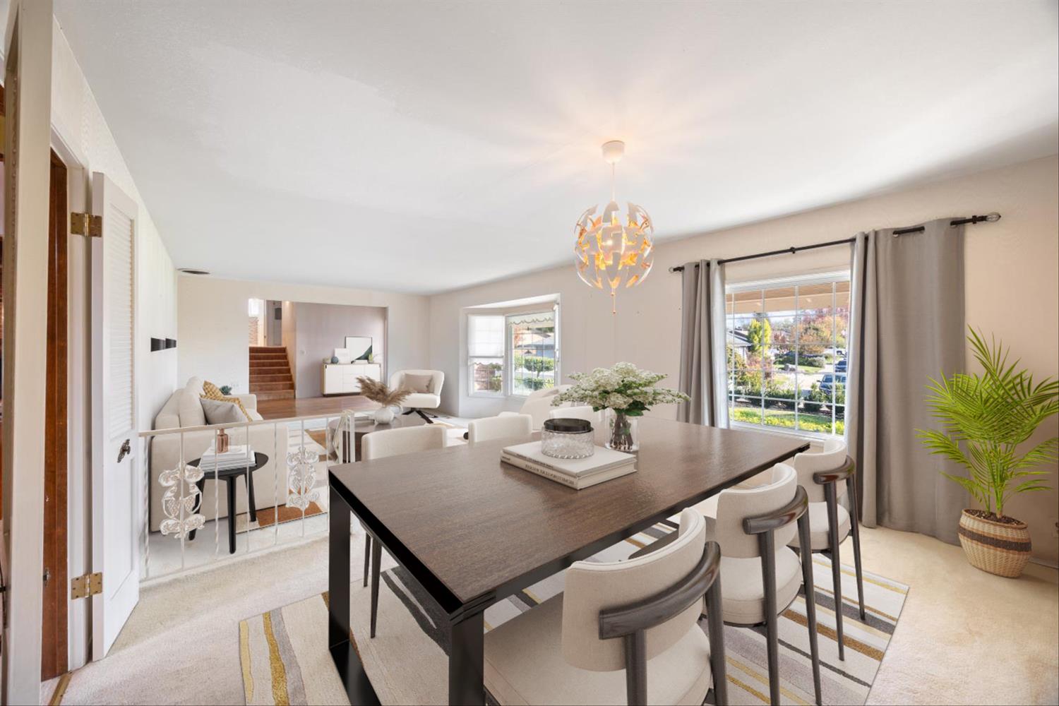 1786 Le Bec Court Lodi, CA 95240 - Photo 10 of 65 a view of a dining room with furniture and wooden floor