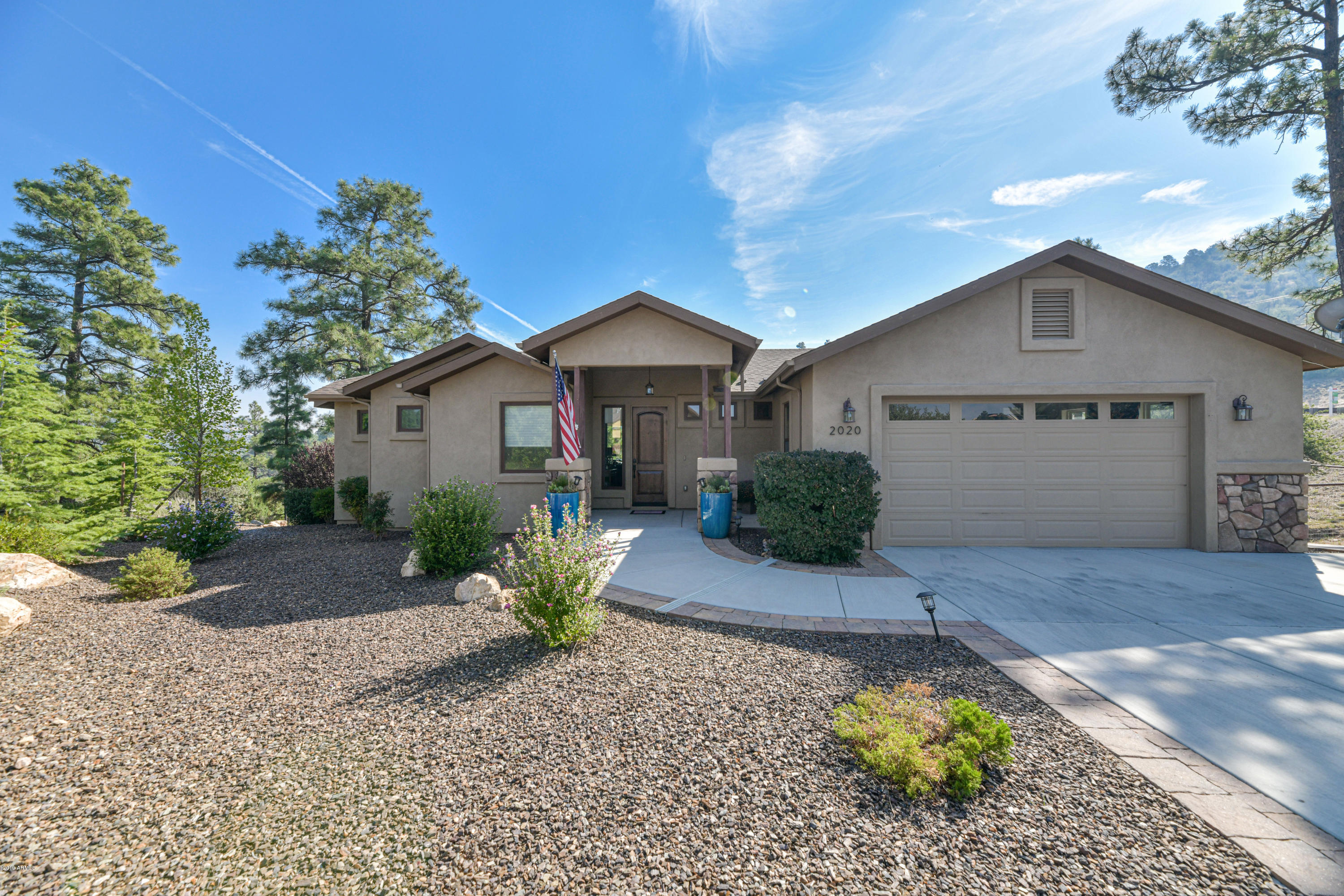 2020 Shadow Valley Ranch Road Prescott, AZ 86305 - Photo 2 of 43 2 Car Garage