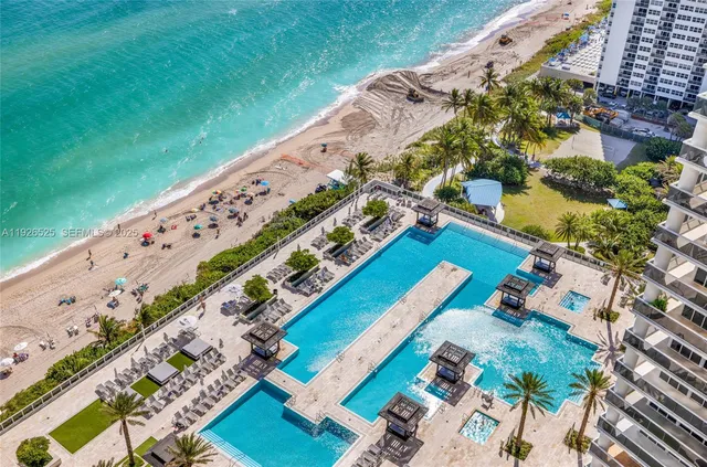 a view of a yard with an outdoor space