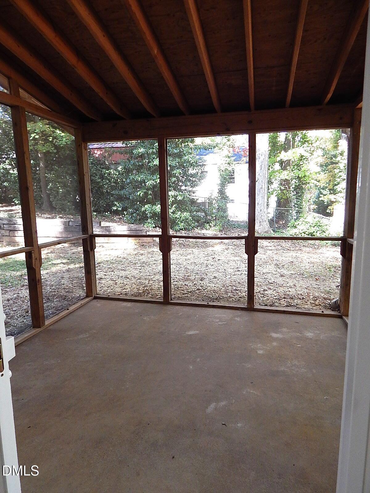 6408 Shadow Court Raleigh, NC 27613 - Photo 33 of 35 Walk-out screened in patio
