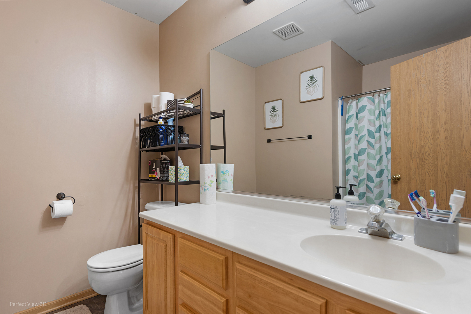 1310 Harvest Drive Crest Hill, IL 60403 - Photo 18 of 21 a bathroom with a sink toilet and shower