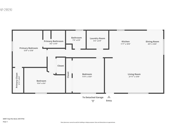 $565,000 | 60091 Hopi Road, Bend, OR 97702