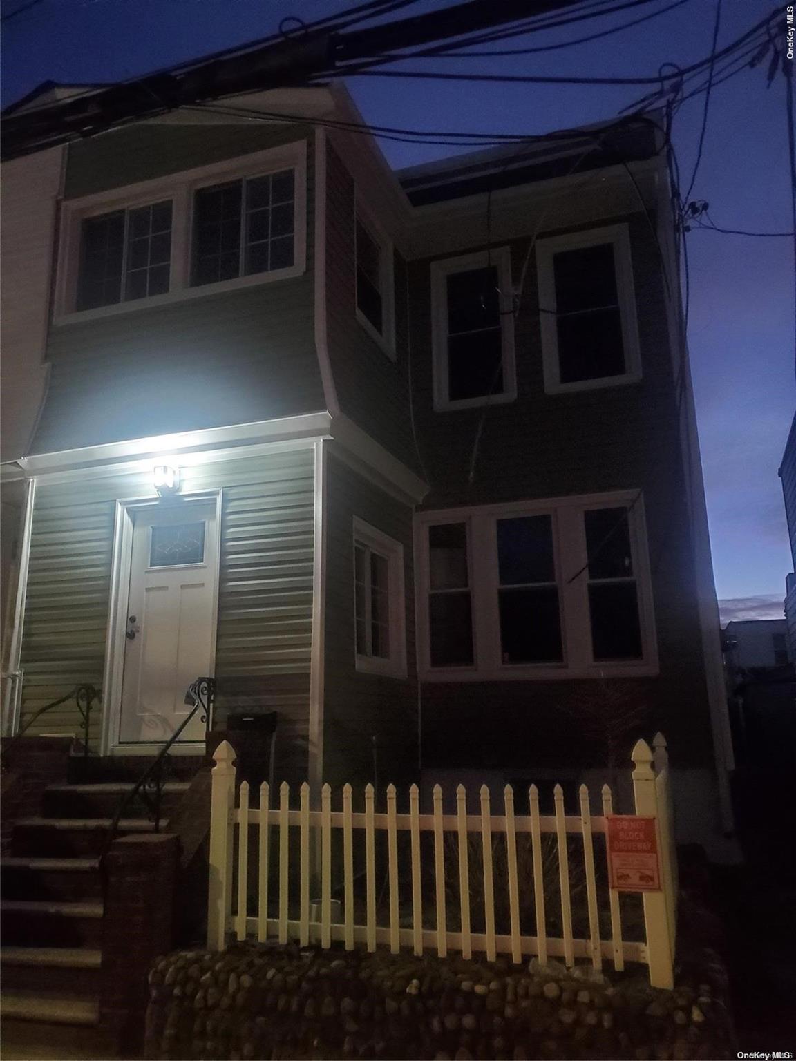 a view of a house with a door