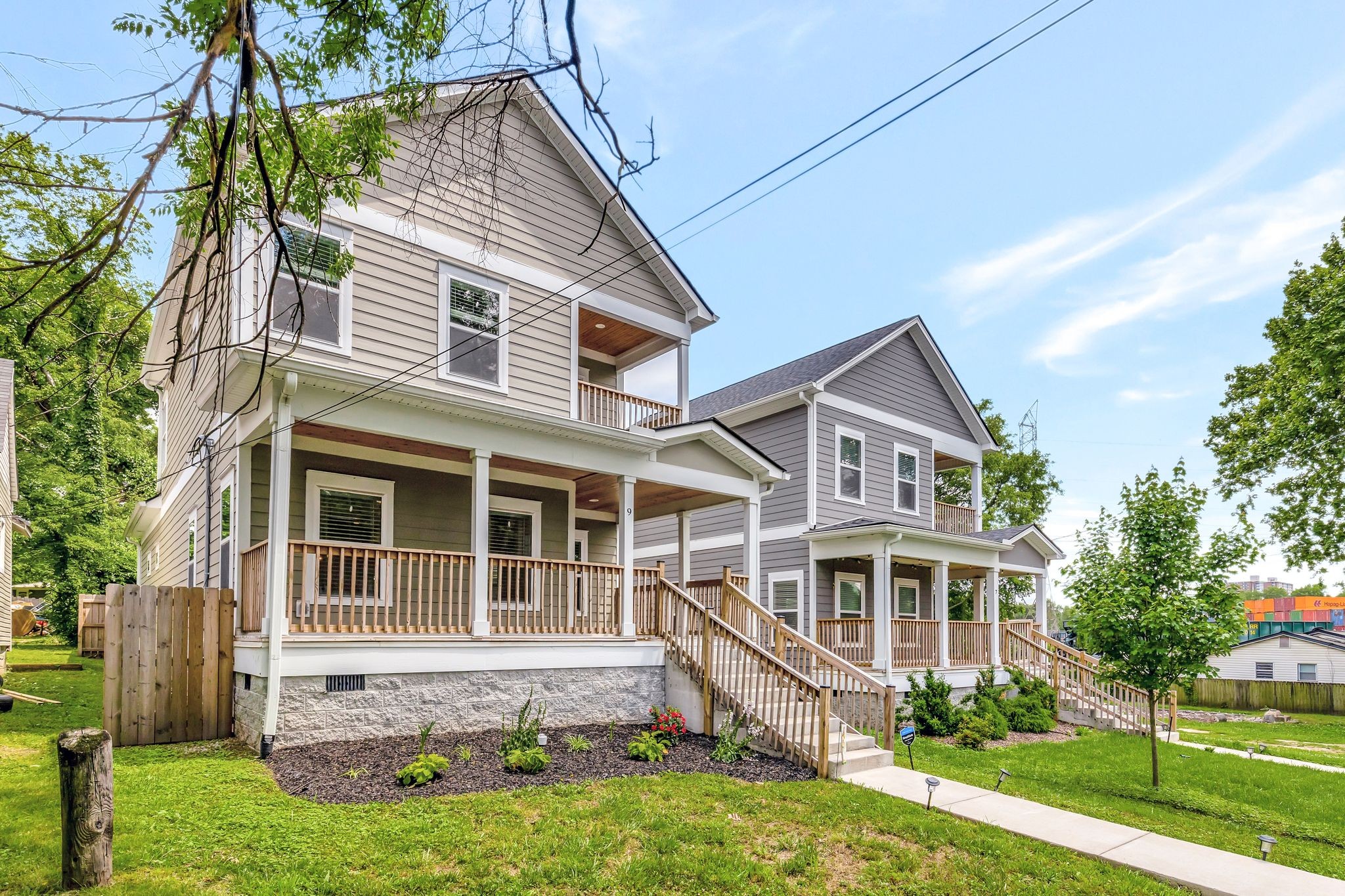 9 Decatur Street Nashville, TN 37210 - Photo 2 of 31 a front view of a house with a yard