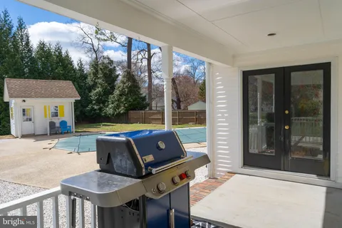 a view of a house with a patio