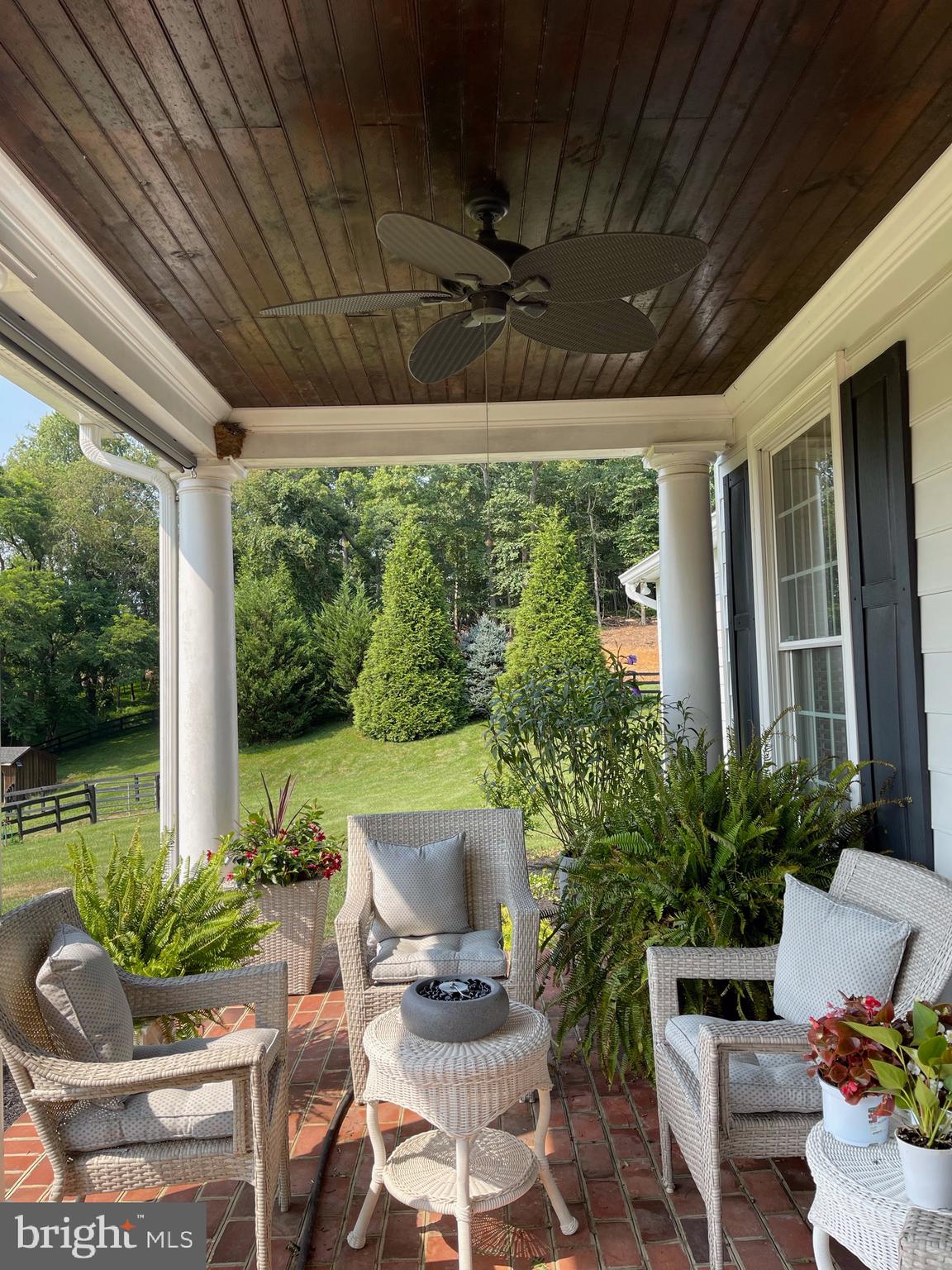 4611 Fawn Grove Road Pylesville, MD 21132 - Photo 83 of 86 Summer photo of front porch
