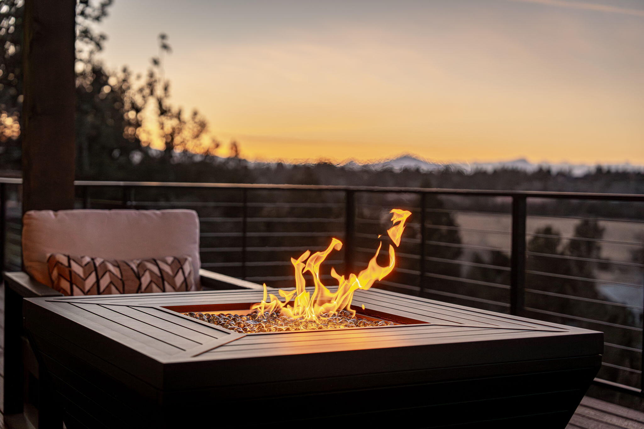 20350 Rock Canyon Road Bend, OR 97703 - Photo 5 of 47 a view of sitting space on the roof deck
