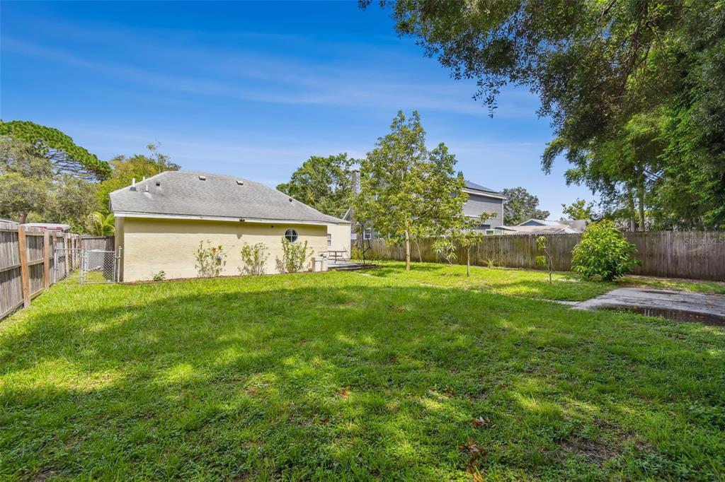 1722 Albemarle Road Clearwater, FL 33764 - Photo 41 of 50 a view of house with backyard and garden