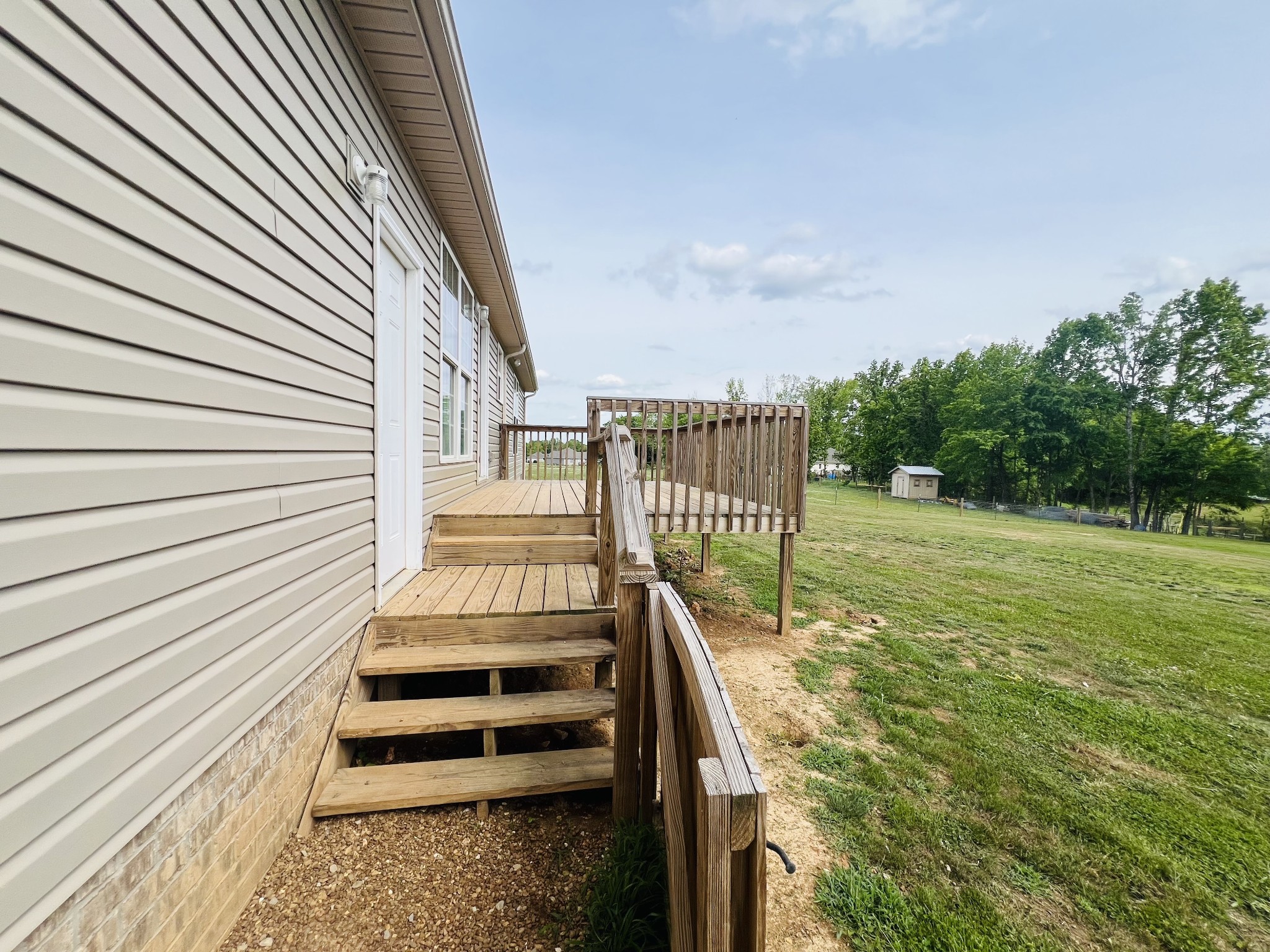 4861 Little Dry Creek Road Pulaski, TN 38478 - Photo 24 of 30 a view of stairs with wooden floor