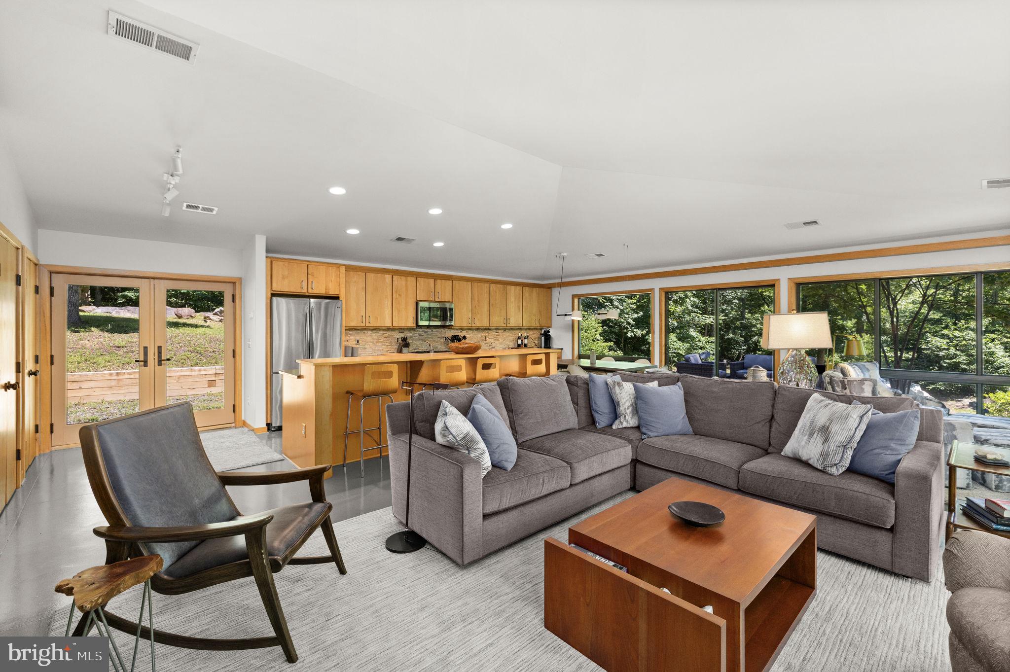 1319 Champe Plain Road Etlan, VA 22719 - Photo 10 of 63 Living Room and Kitchen