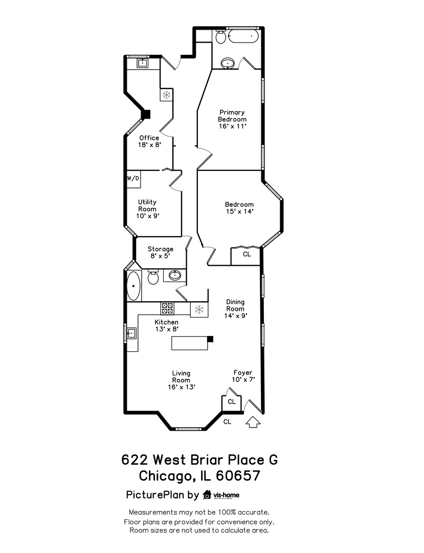 622 West Briar Place, Unit G Chicago, IL 60657 - Photo 20 of 20