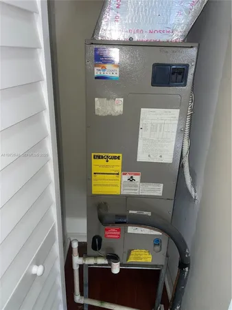 a view of storage and utility room