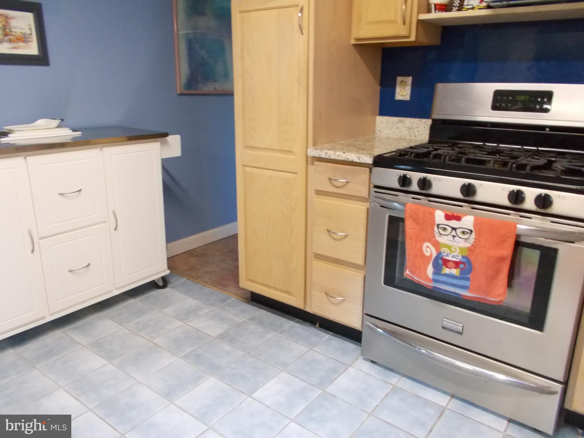 6 Cheyenne Drive Hazleton, PA 18202 - Photo 9 of 20 a kitchen with granite countertop white cabinets and white appliances