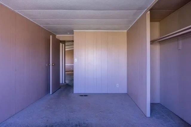 a view of room with walk in closet