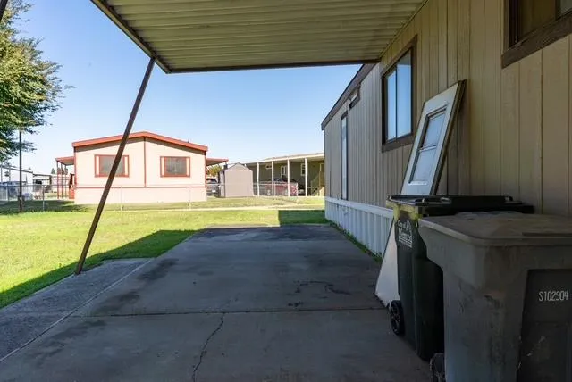 a view of swimming pool with an outdoor space