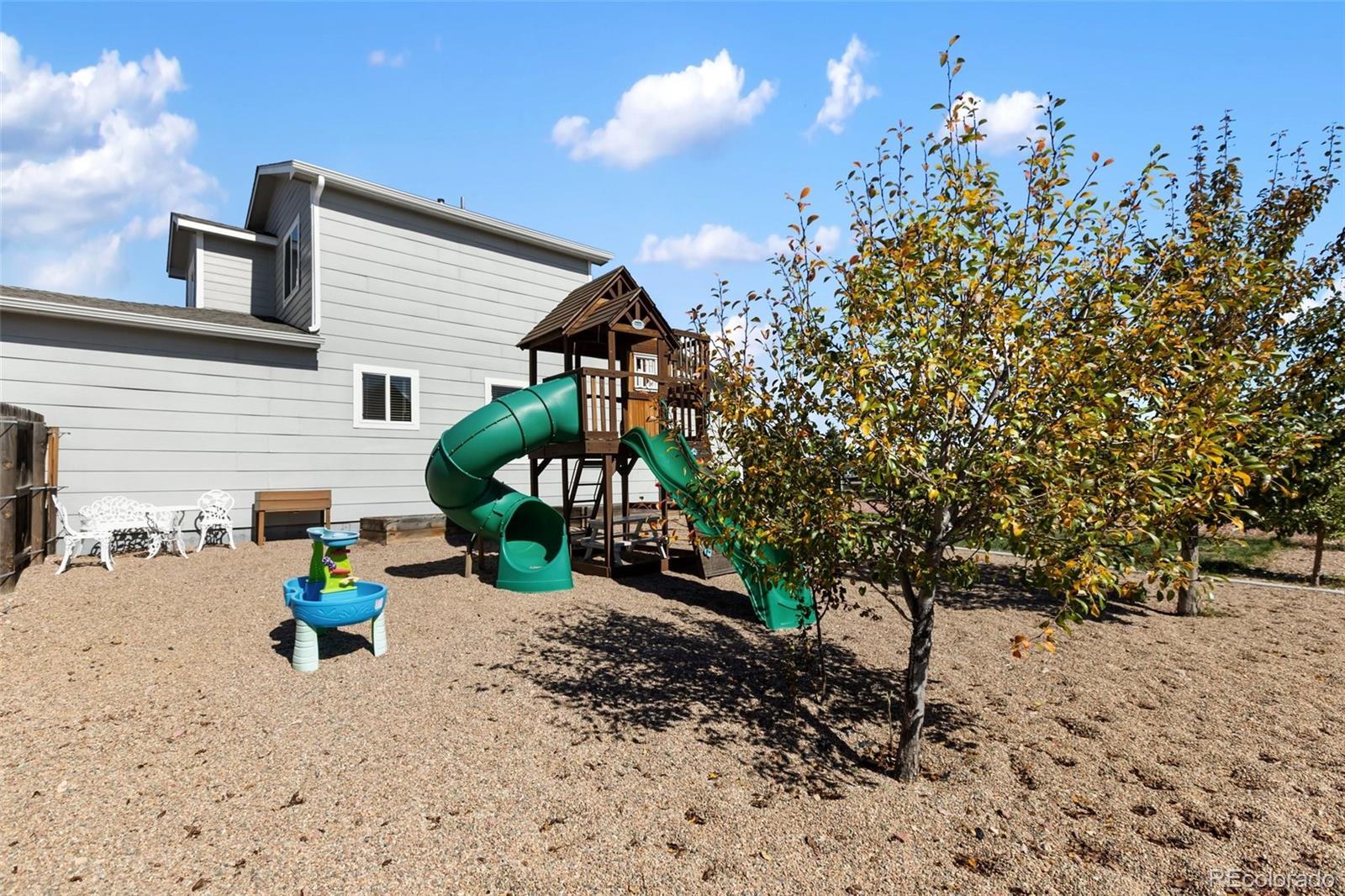 9201 Ballybunion Road Peyton, CO 80831 - Photo 31 of 32 a view of a porch with a backyard