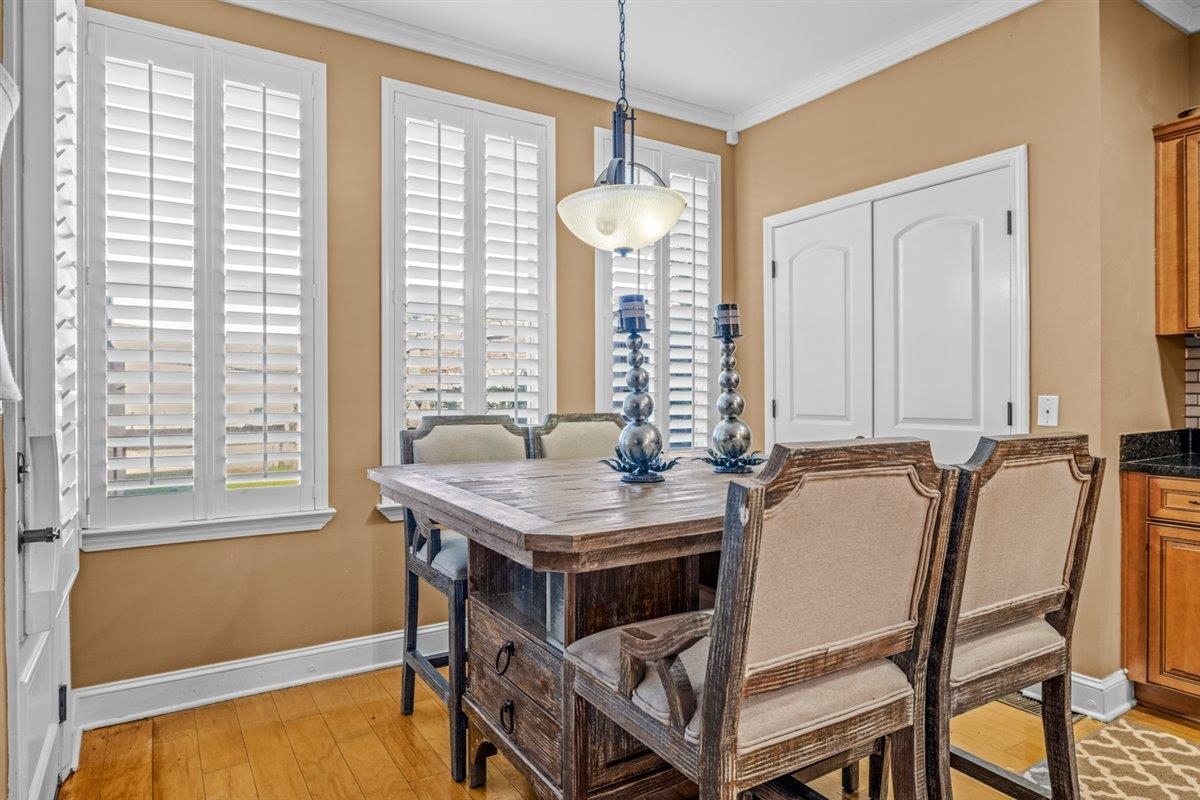 79 Shoemaker Court, Unit 104 Memphis, TN 38103 - Photo 10 of 22 a view of a dining room with furniture and window