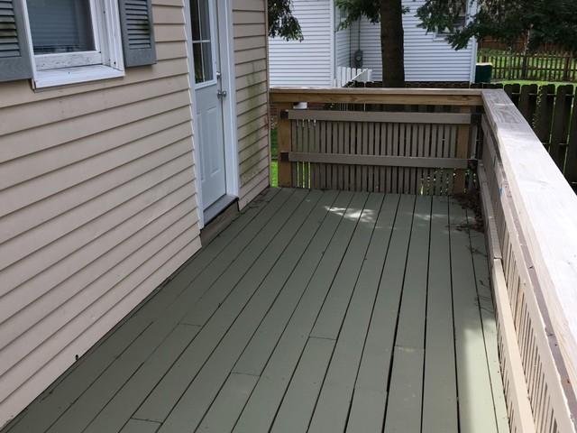 733 North 12th Street DeKalb, IL 60115 - Photo 14 of 14 a view of balcony with wooden floor
