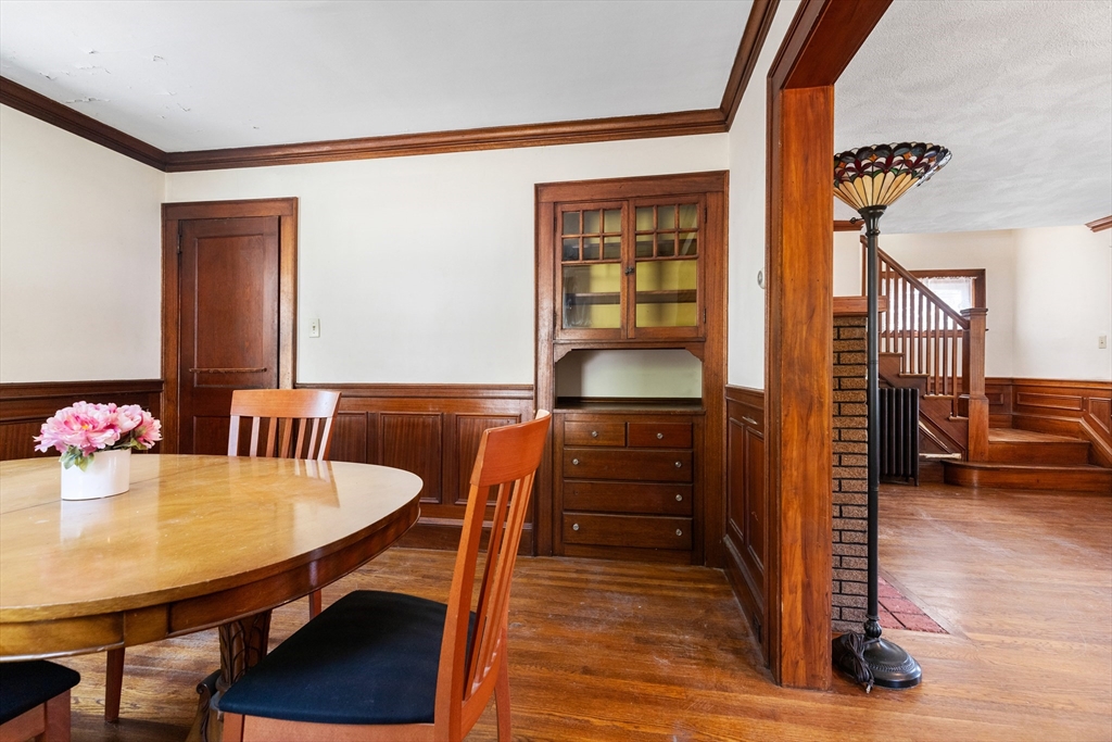 6 Peter Tufts Road Arlington, MA 02474 - Photo 26 of 35 a view of a dining room with furniture and wooden floor