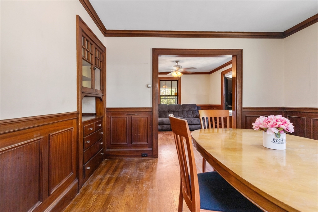 6 Peter Tufts Road Arlington, MA 02474 - Photo 28 of 35 a view of a dining room with furniture and wooden floor