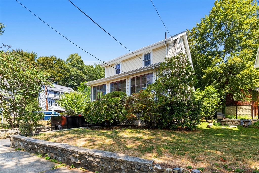 6 Peter Tufts Road Arlington, MA 02474 - Photo 32 of 35 a view of a house with a yard
