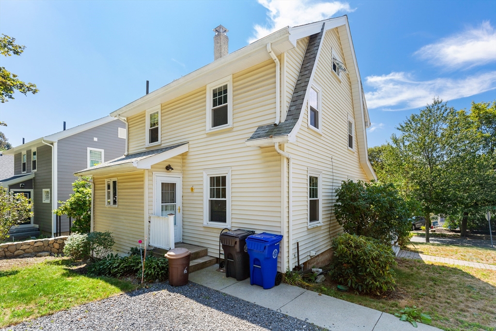 6 Peter Tufts Road Arlington, MA 02474 - Photo 33 of 35 a view of a house with backyard and plants