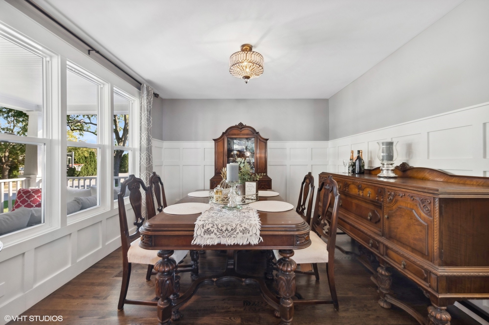 410 Mills Street Hinsdale, IL 60521 - Photo 8 of 22 a view of a dining room with furniture and window