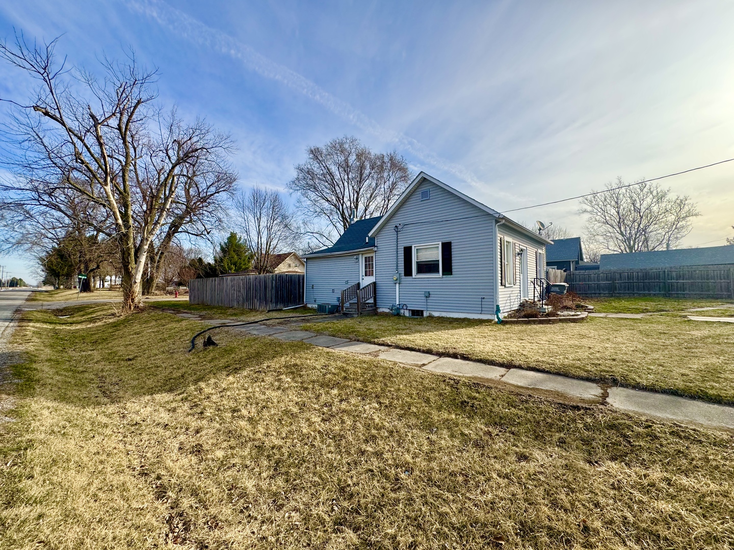 202 North Washington Street Joy, IL 61260 - Photo 12 of 12 a view of a house with snow on the side of it