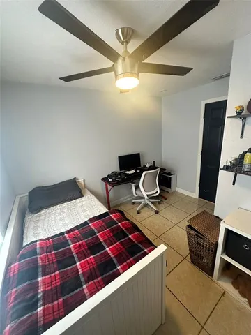 a view of a porch with a backyard