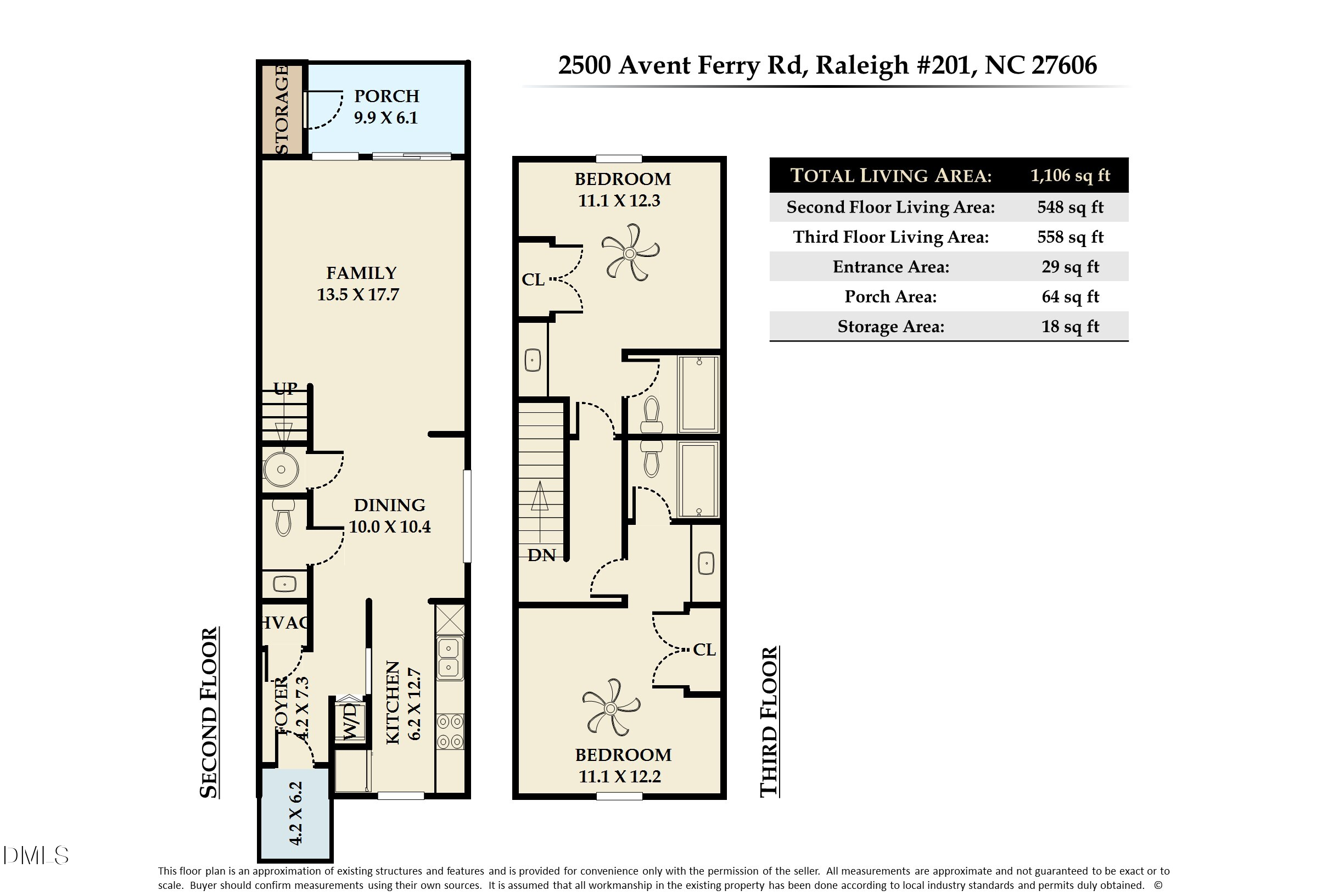 2500 Avent Ferry Road, Unit 201 Raleigh, NC 27606 - Photo 24 of 25