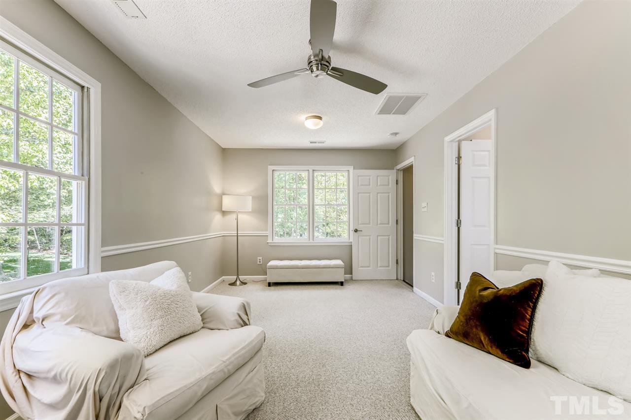 3501 Campbell Road Raleigh, NC 27606 - Photo 23 of 30 Wow! Amazing 2-room suite with full bath over garage - separate entry only through garage. Here you see large room perfect for rec area or office!
