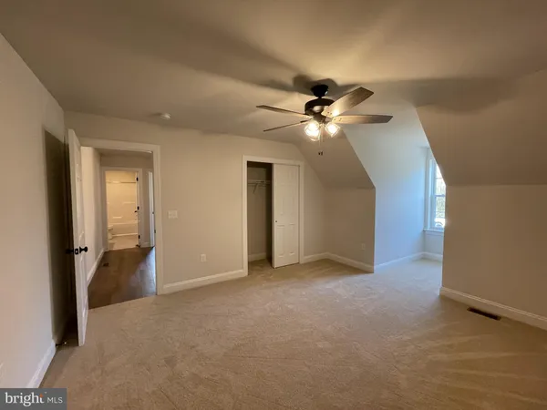 a view of empty room