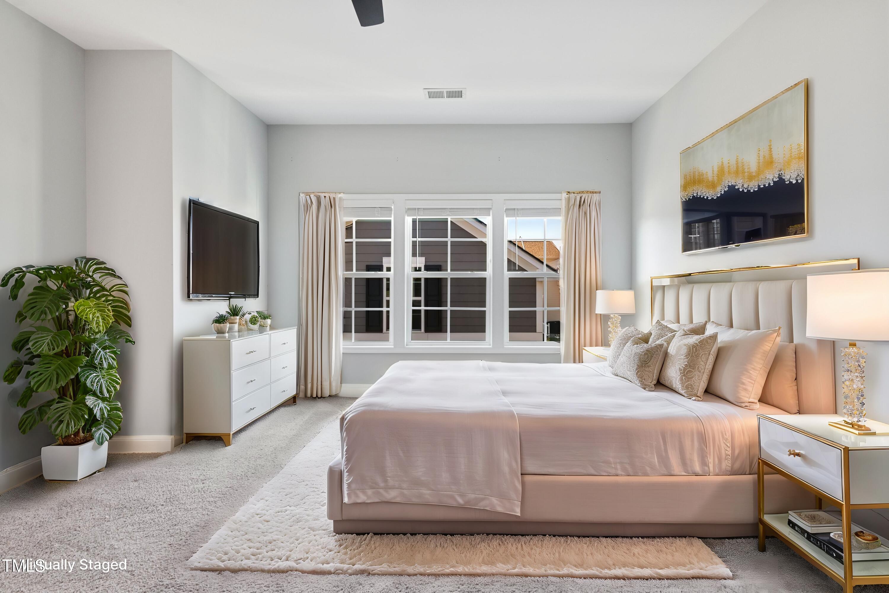 5501 Advancing Avenue Raleigh, NC 27616 - Photo 38 of 56 Primary Bedroom *Virtually Staged*
