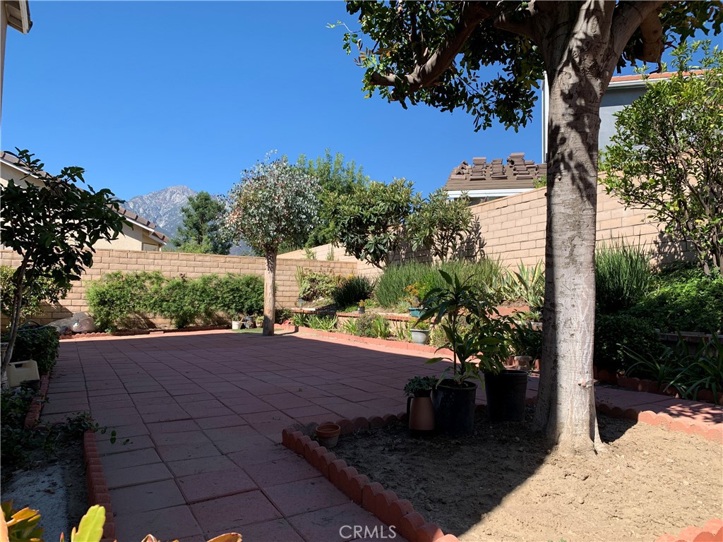 7221 Daybreak Place Rancho Cucamonga, CA 91701 - Photo 5 of 24 a view of a backyard of the house