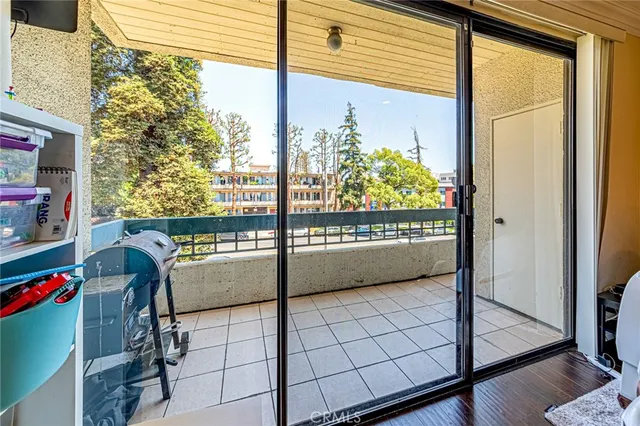 a view of front door