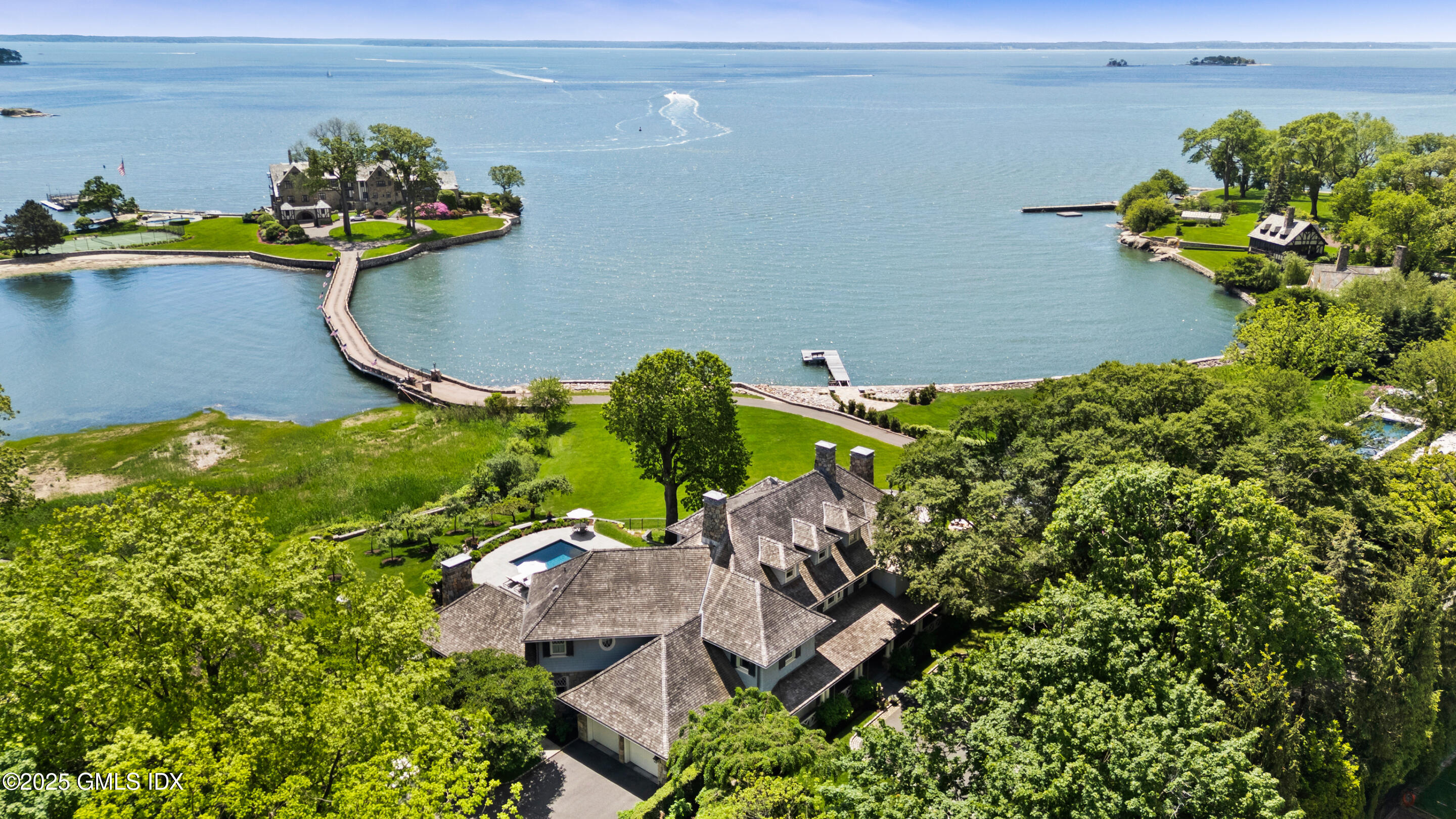 579 Indian Field Road Greenwich, CT 06830 - Photo 5 of 7 aerial