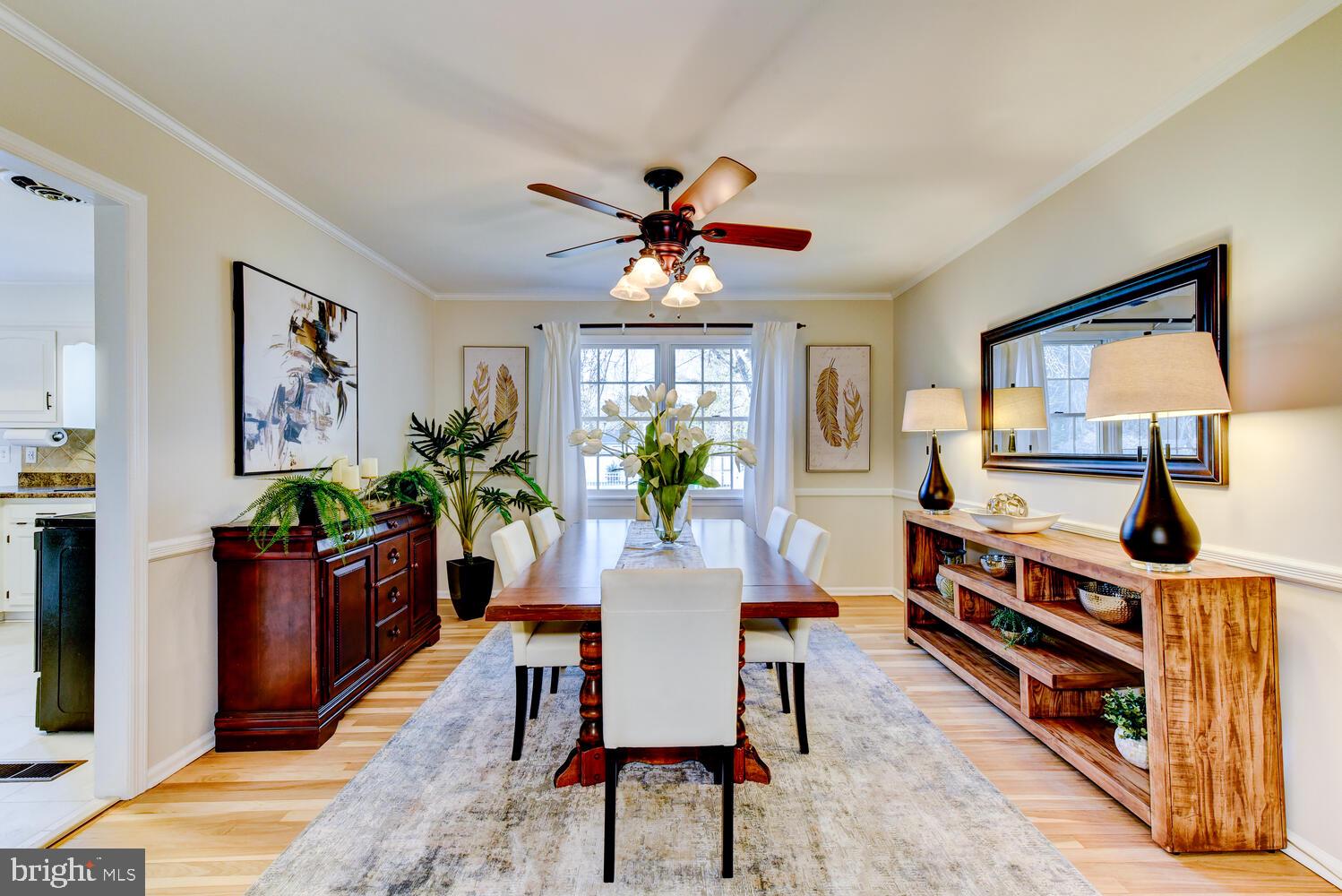 6 Coventry Circle Princeton Junction, NJ 08550 - Photo 11 of 70 a view of a dining room with furniture window and wooden floor