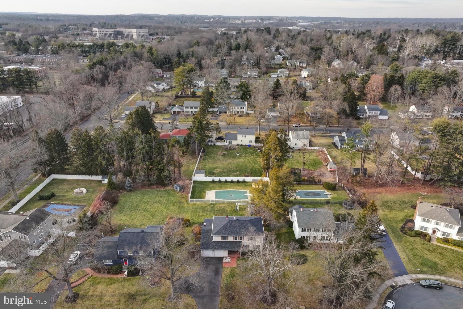 6 Coventry Circle Princeton Junction, NJ 08550 - Photo 67 of 70 an aerial view of a house with a yard
