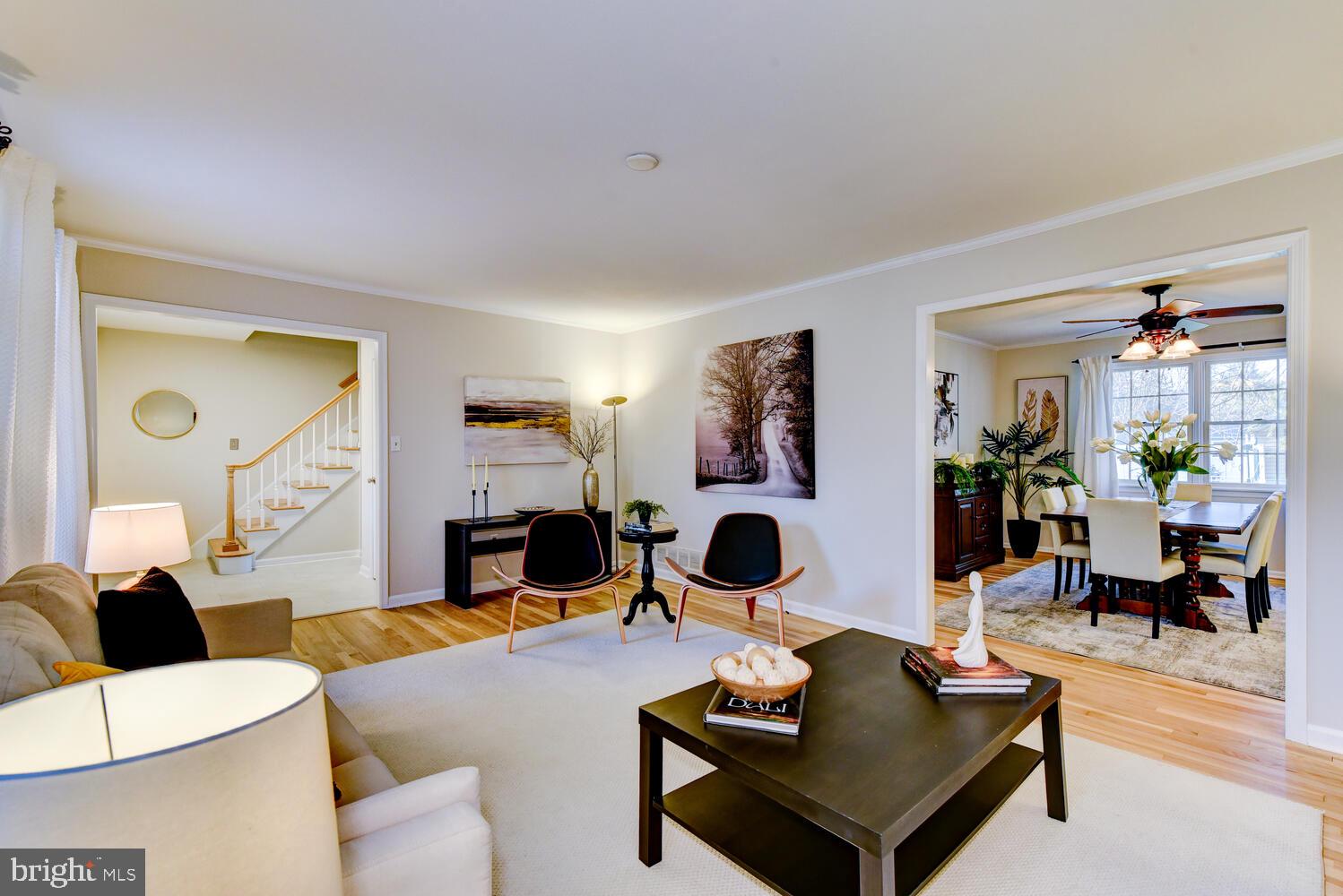 6 Coventry Circle Princeton Junction, NJ 08550 - Photo 10 of 70 a living room with furniture and a wooden floor