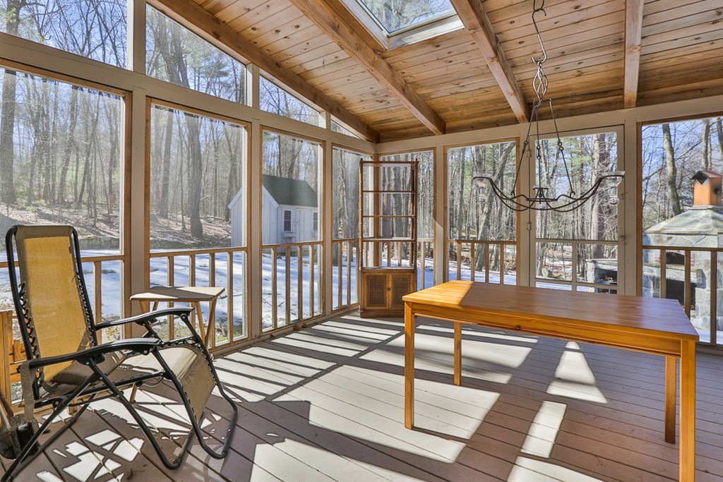 119 Pinnacle Road Harvard, MA 01451 - Photo 27 of 30 a sitting area with view of balcony and wooden floor