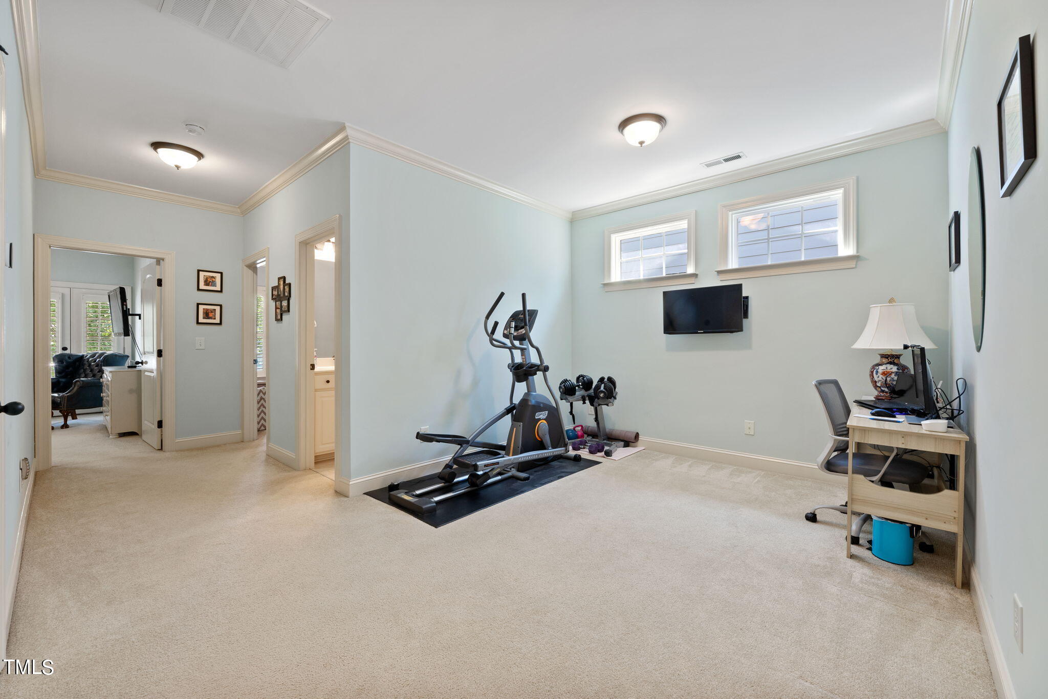 844 Historian Street Raleigh, NC 27603 - Photo 14 of 25 a view of room with gym equipment