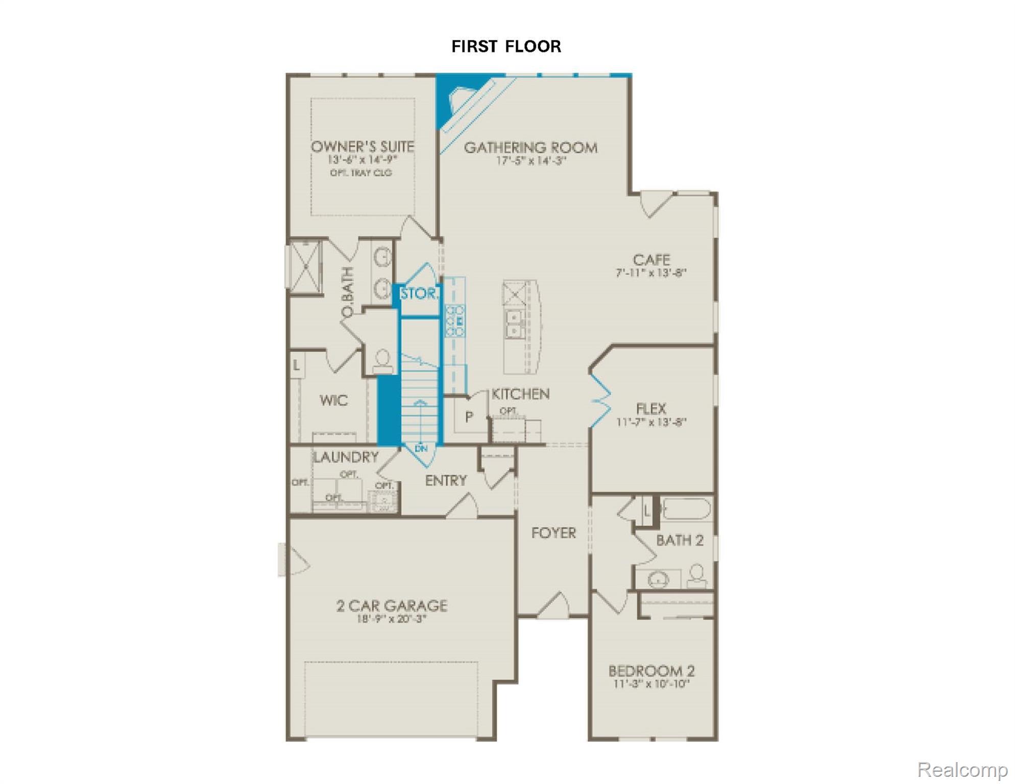 5484 Lewiston Road Canton, MI 48188 - Photo 14 of 14 Floorplan