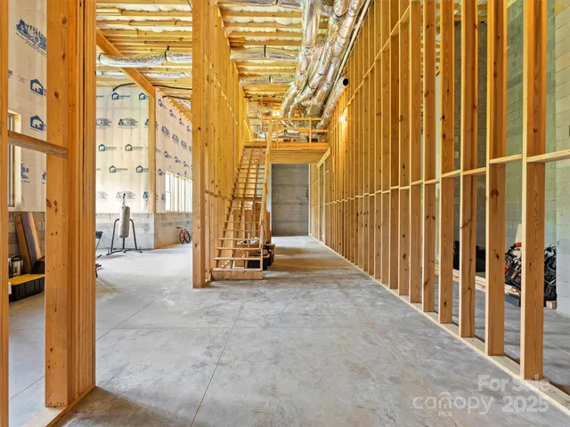 a view of an entryway with staircase