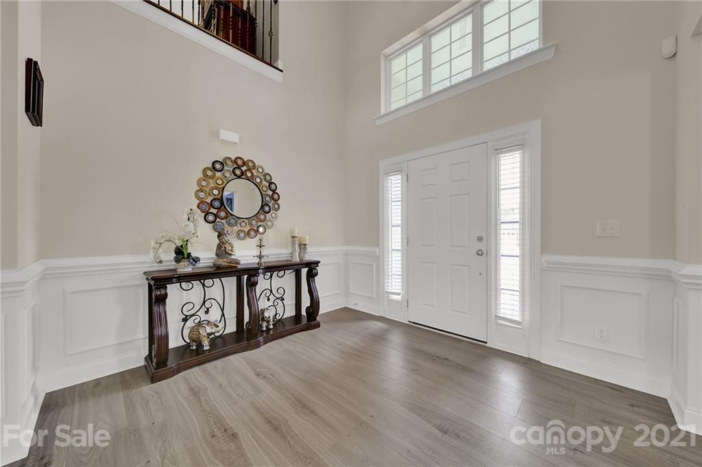 813 Bridge View Court Fort Mill, SC 29708 - Photo 5 of 42 a view of an entryway with wooden floor