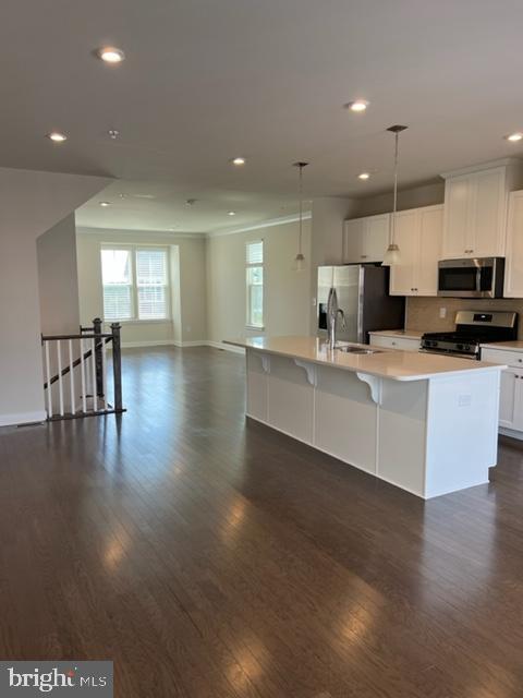 627 Quarry Point Road Malvern, PA 19355 - Photo 20 of 20 open floor plan with quartz counters