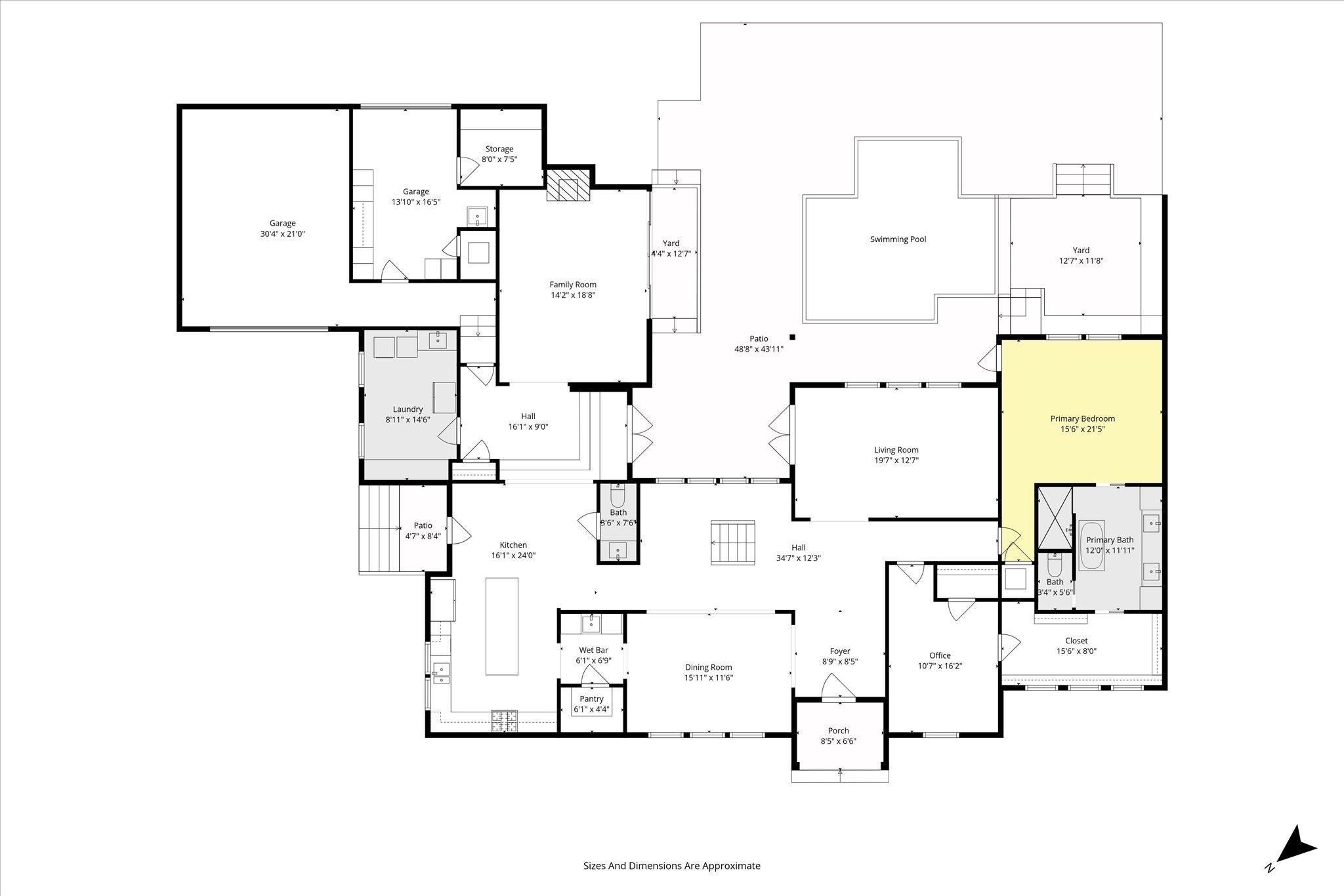 69 Jordan Lane Mobile, AL 36608 - Photo 56 of 57 View of room layout
