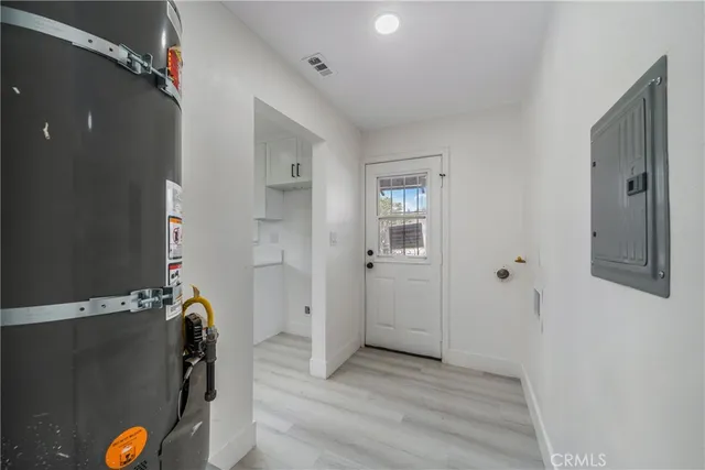 wooden floor in an empty room