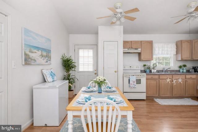 200 5th Street Colonial Beach, VA 22443 - Photo 13 of 45 Bright and airy coastal kitchen retreat.